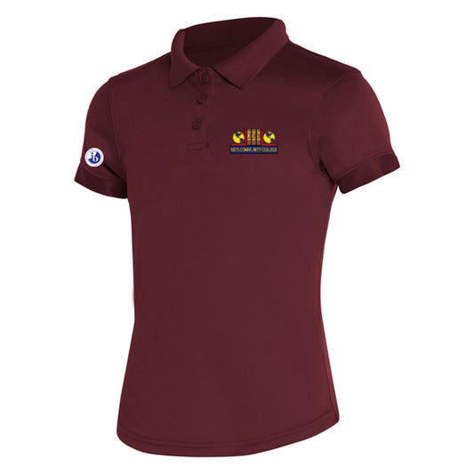KCC SE Girls Elementary Moisture Wicking Polo - SPECIAL ORDER!